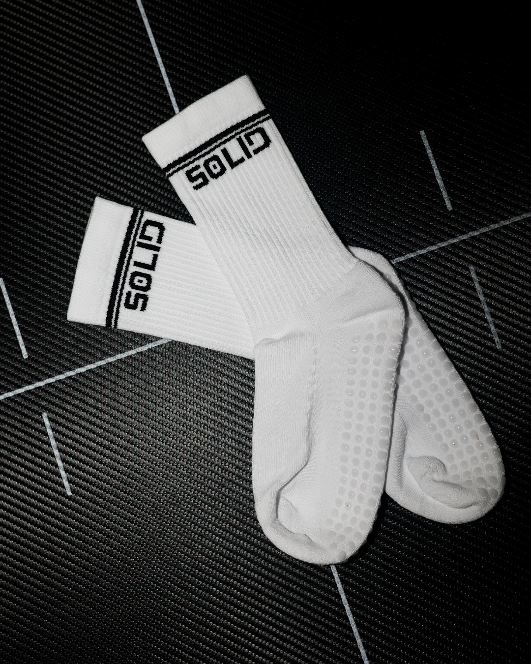 Calcetines Solid Blancos (Unisex)