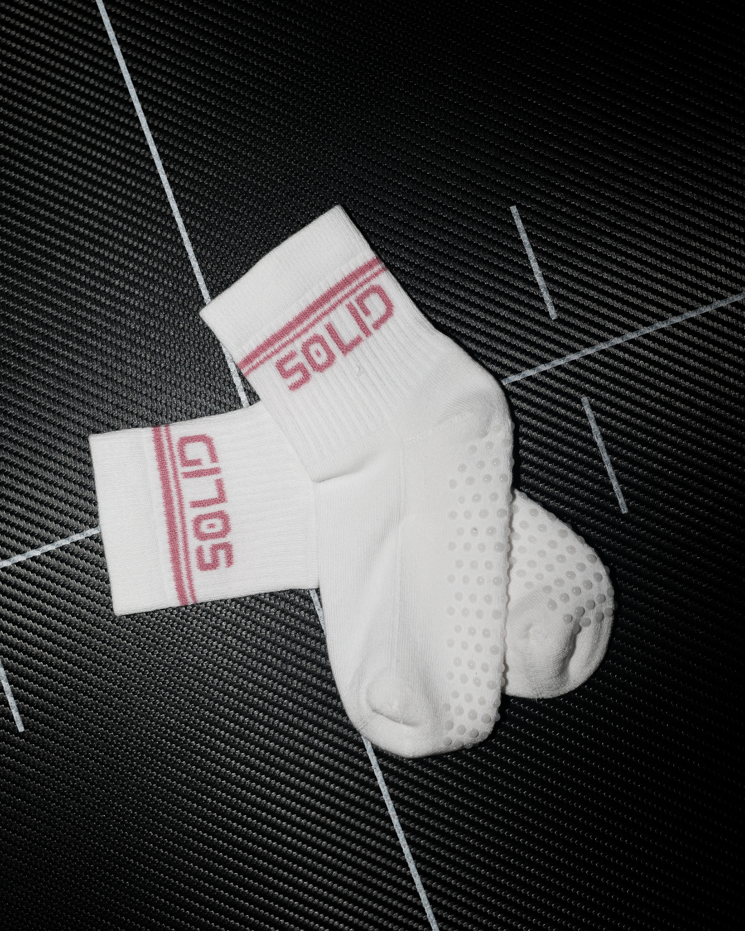 Calcetines Solid Rosas (Unisex)