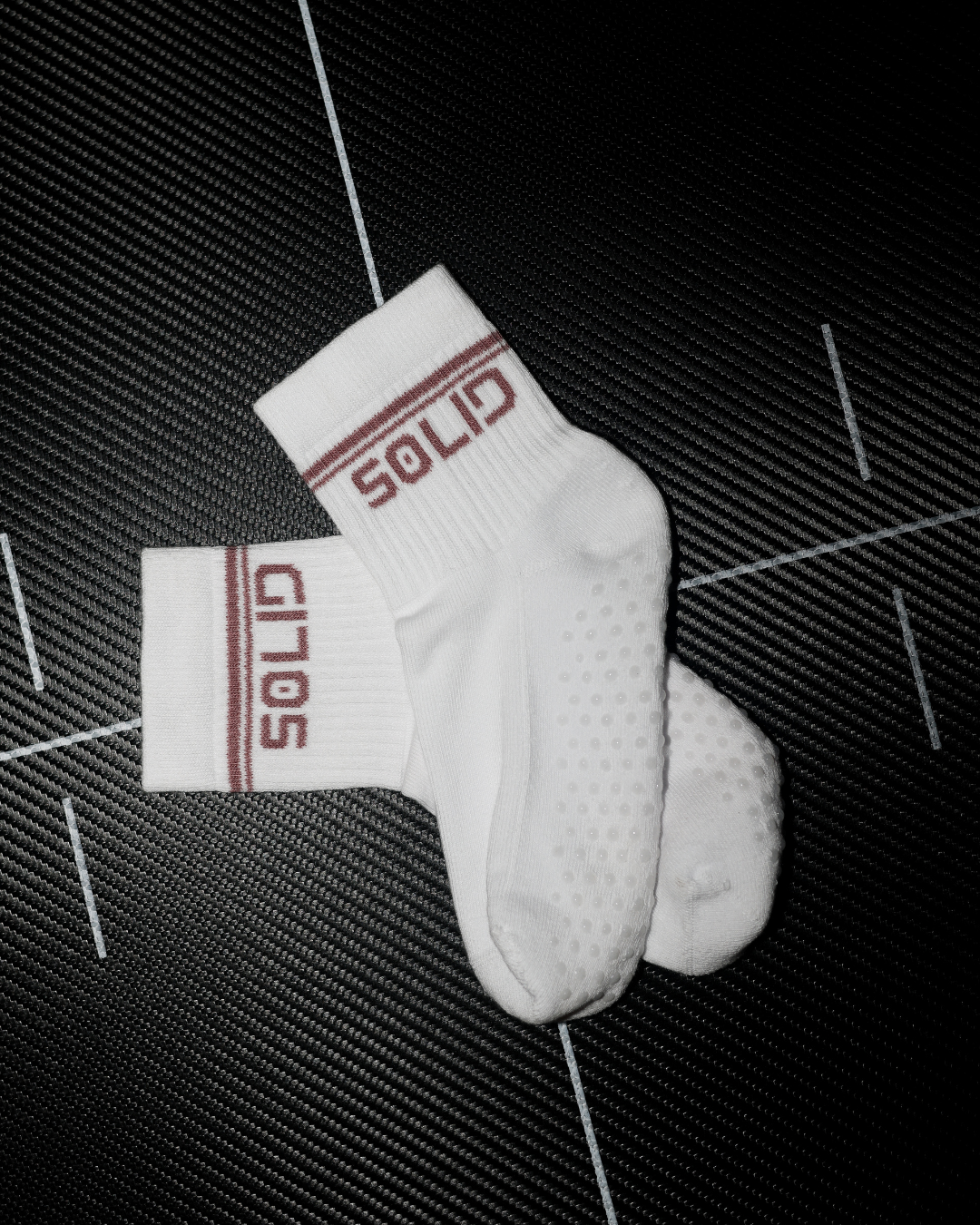 Calcetines Solid Granate (Unisex)
