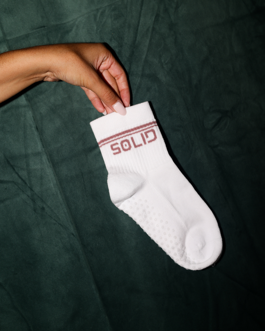 Calcetines Solid Granate (Unisex)