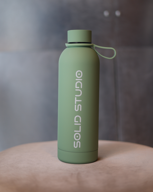 Botella de agua Solid Verde